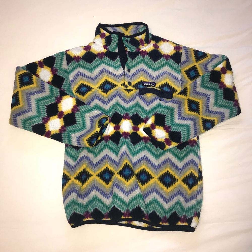 Fleece 3/4 button up